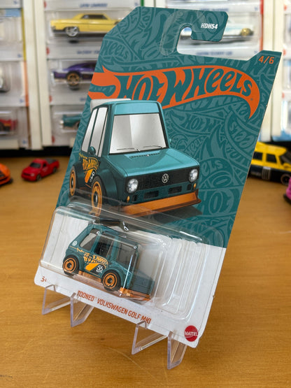 Hot Wheels Mainline / Tooned Volkswagen Golf Mk1 / 2024 Anniversary set 4/6