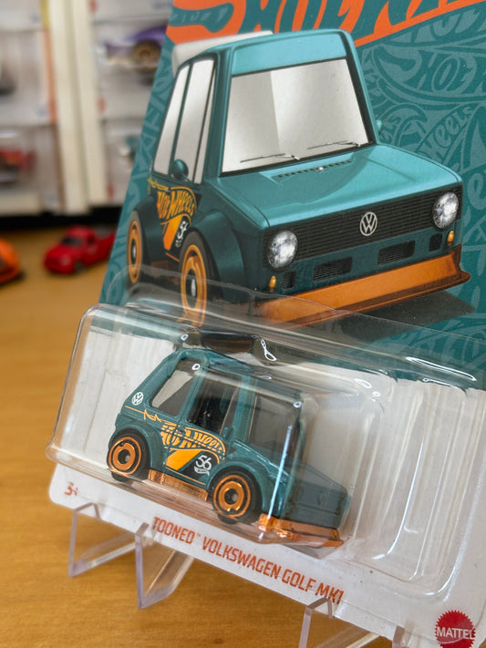 Hot Wheels Mainline / Tooned Volkswagen Golf Mk1 / 2024 Anniversary set 4/6