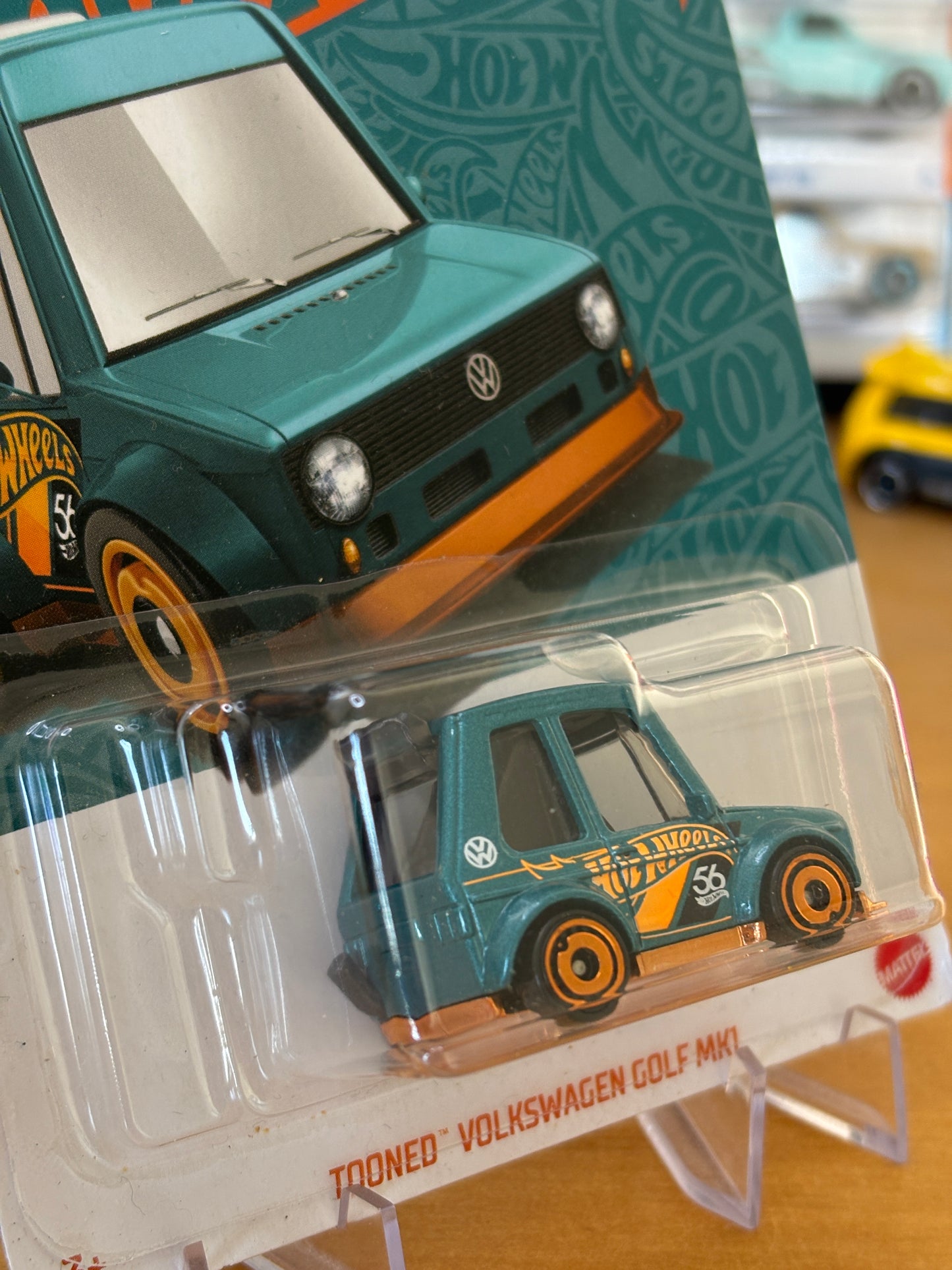 Hot Wheels Mainline / Tooned Volkswagen Golf Mk1 / 2024 Anniversary set 4/6