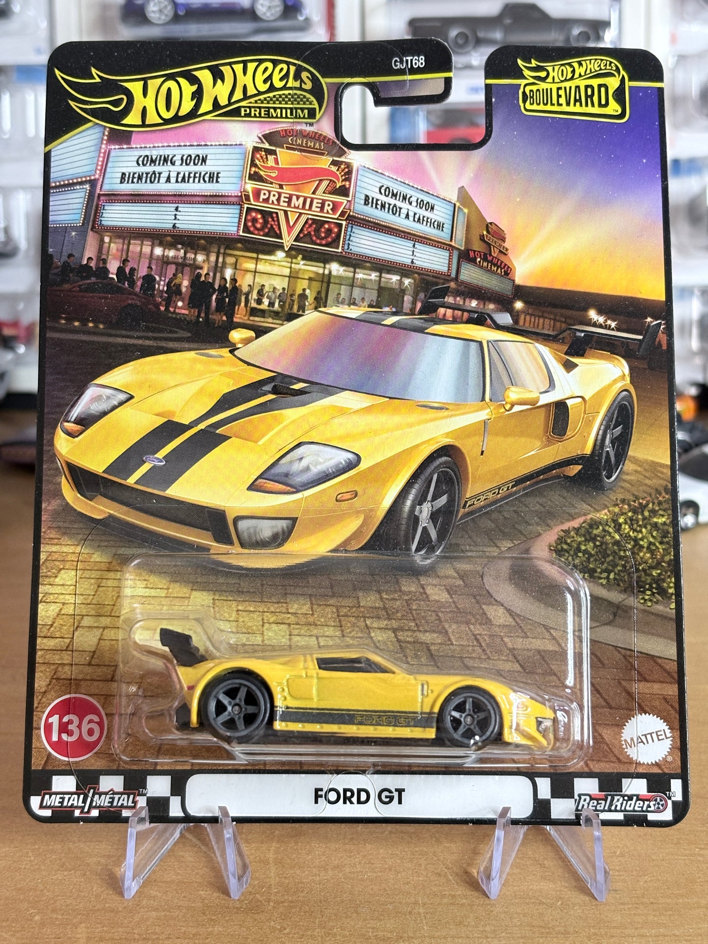 Hot Wheels Ford GT Boulevard #136 Premium Diecast