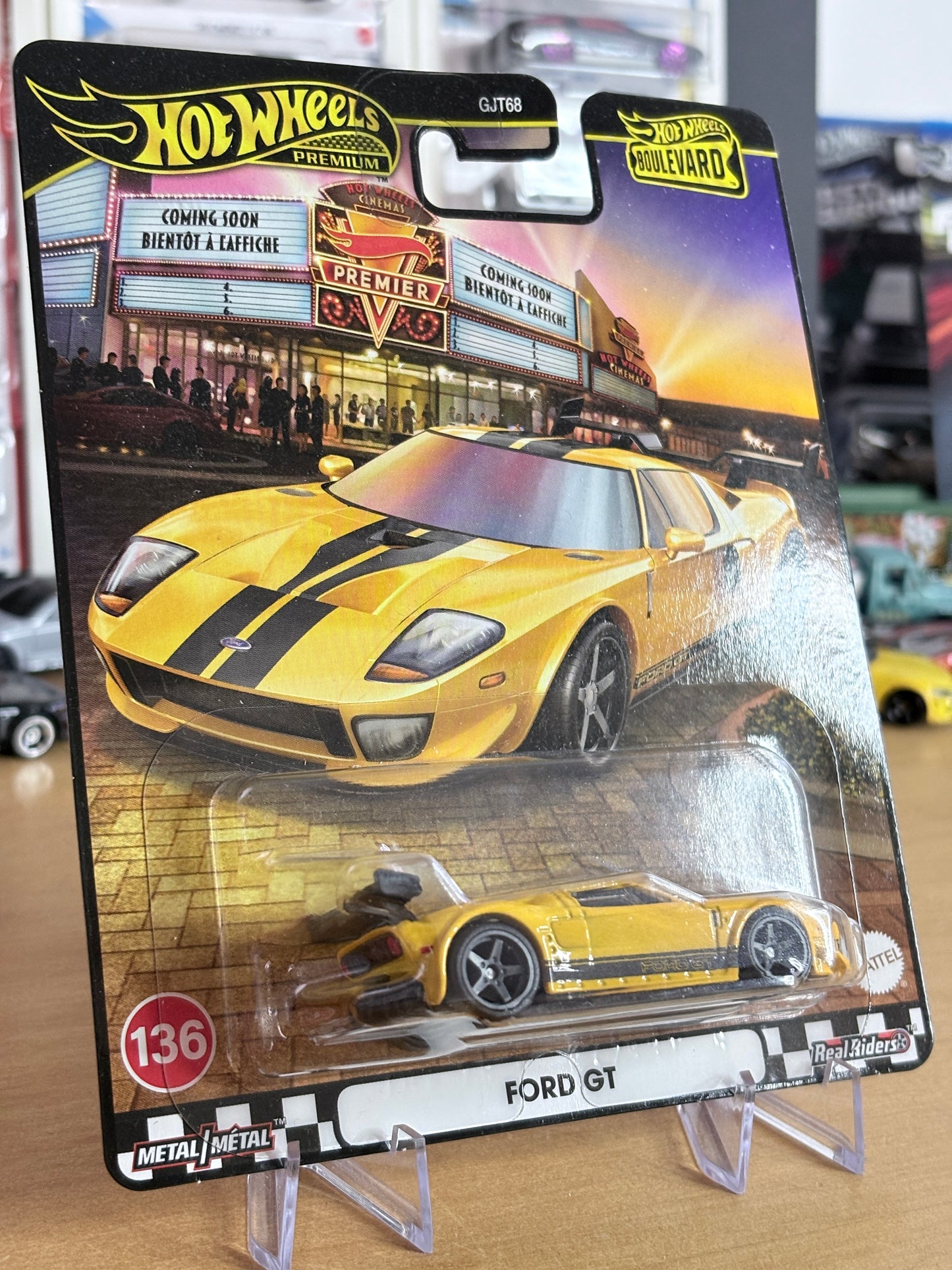 Hot Wheels Ford GT Boulevard #136 Premium Diecast