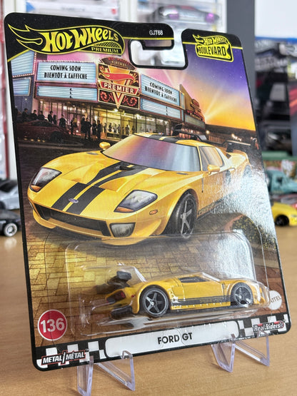 Hot Wheels Ford GT Boulevard #136 Premium Diecast