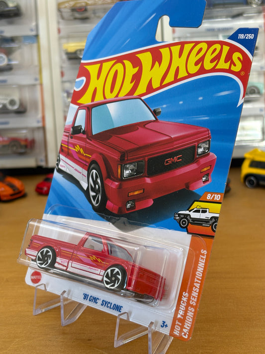 Hot Wheels Mainline / '91 GMC Syclone / 2025 HW Hot Trucks 8/10