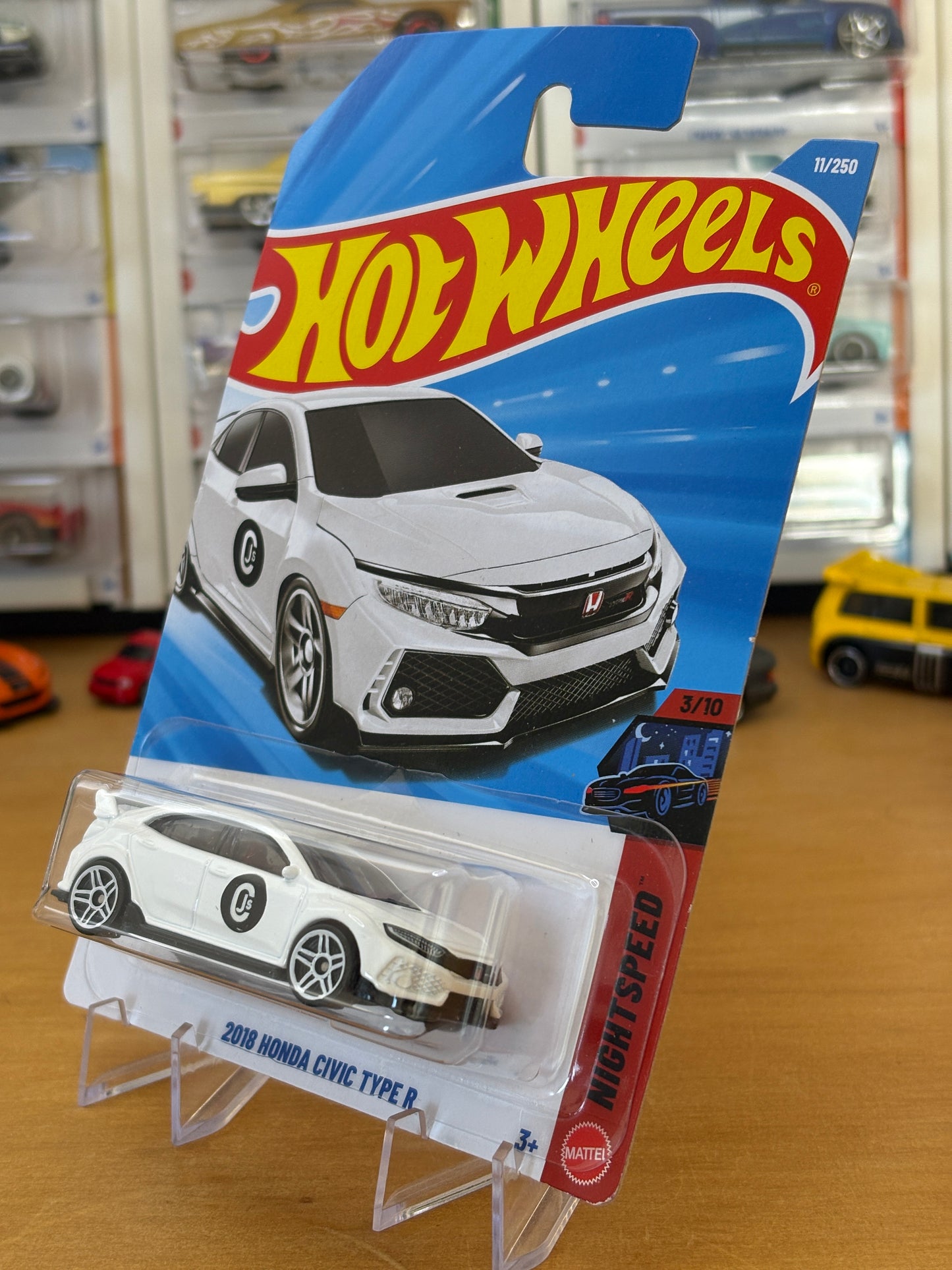 Hot Wheels Mainline / 2018 Honda Civic Type R / 2026 Night Speed
