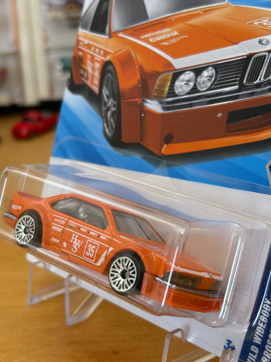 Hot Wheels Mainline / BMW 635 CSi / 2025 Wild Widebody 1/5