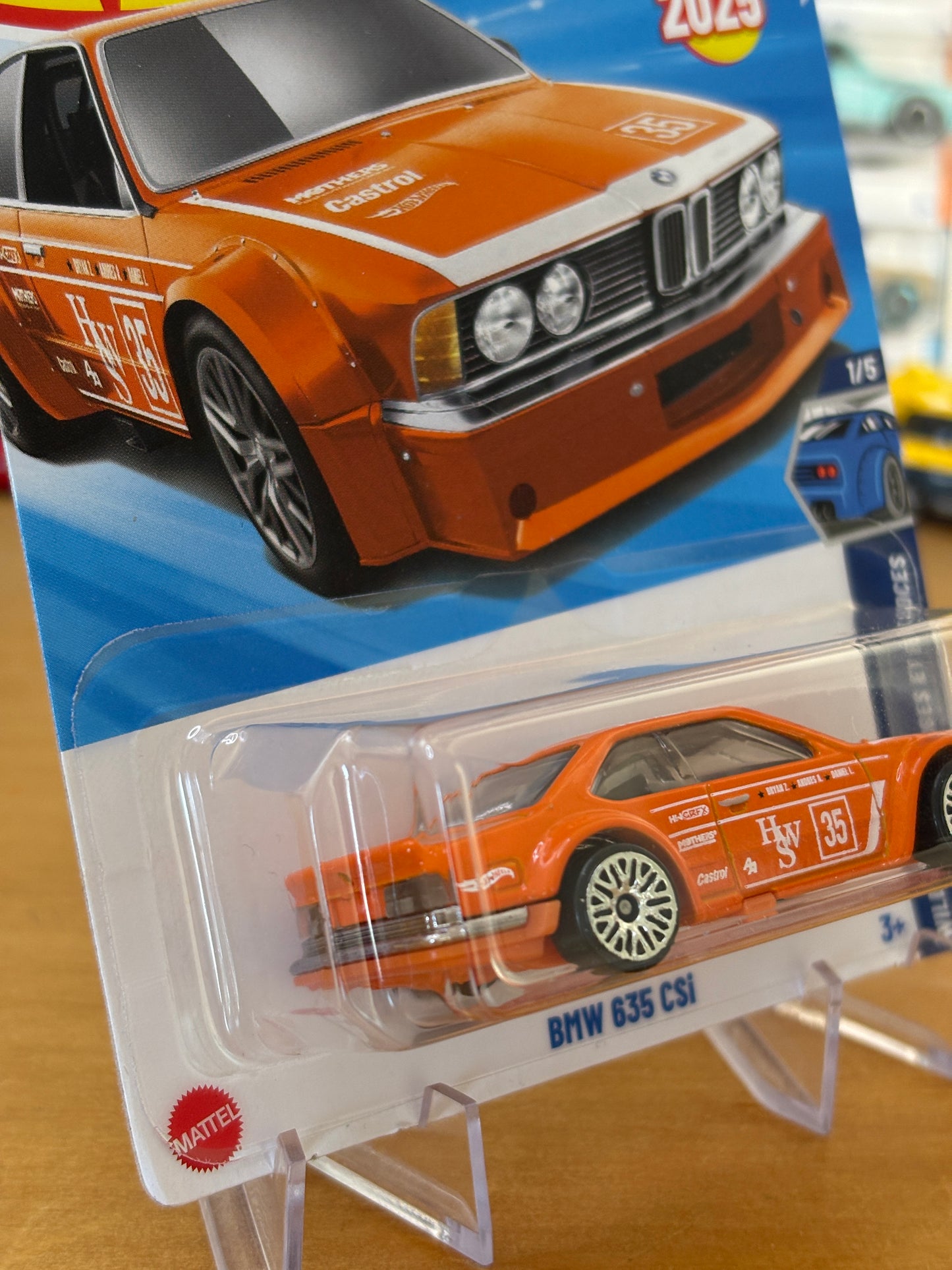 Hot Wheels Mainline / BMW 635 CSi / 2025 Wild Widebody 1/5