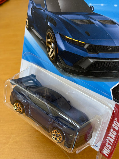 Hot Wheels Mainline / Ford Mustang GTD / 2025 Mustang 60 BLUE