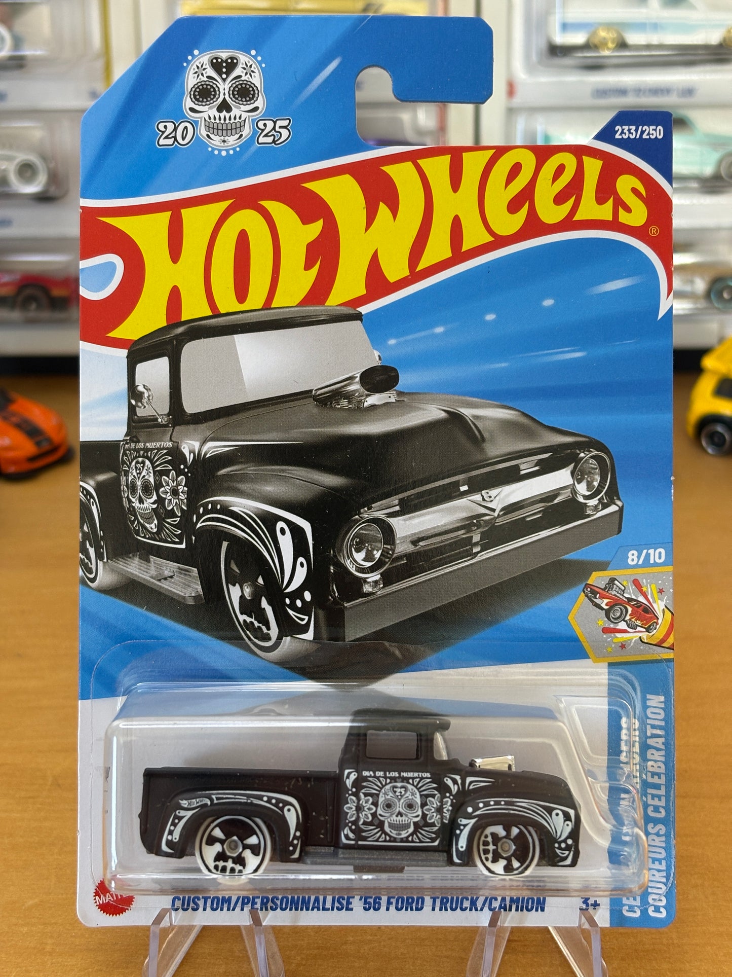 Hot Wheels Mainline / Custom/Personnalise '56 Ford Truck/Camion  / 2025 Celebration Racers 8/10