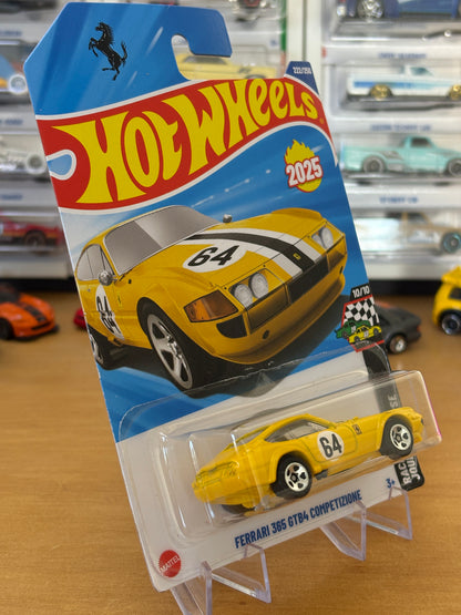 Hot Wheels Mainline / Ferrari 365 GTB4 Competizione / 2025 Race Day 10/10 YELLOW