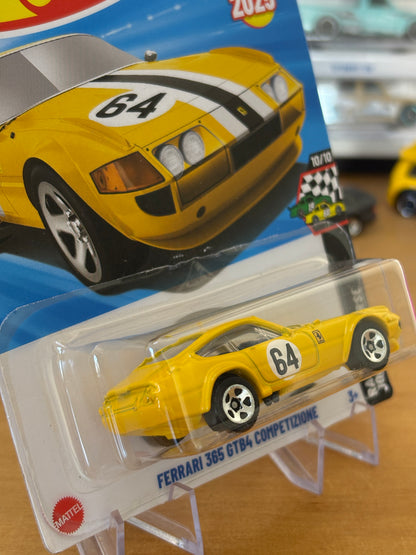 Hot Wheels Mainline / Ferrari 365 GTB4 Competizione / 2025 Race Day 10/10 YELLOW