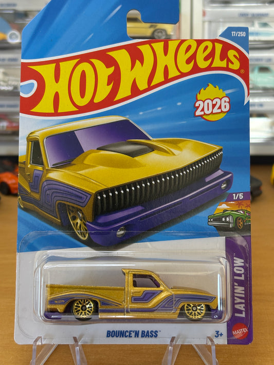 Hot Wheels Mainline / Bounce'n Bass / 2026 Layin' Low 1/5