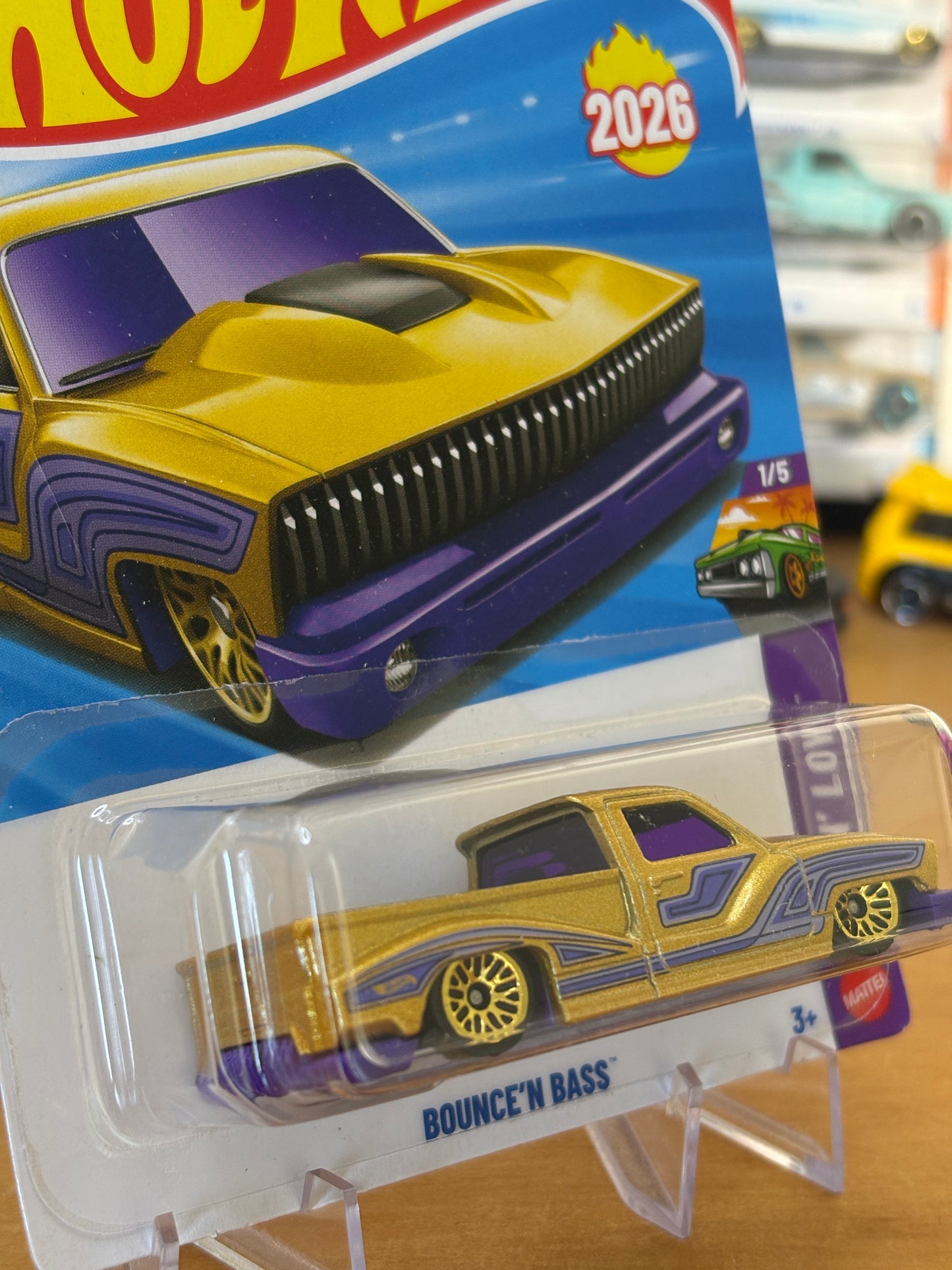Hot Wheels Mainline / Bounce'n Bass / 2026 Layin' Low 1/5