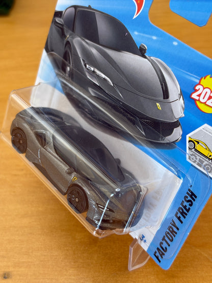 Hot Wheels Mainline / Ferrari SF90 Stredale / 2025 HW: Factory Fresh 5/5 GREY Short Card
