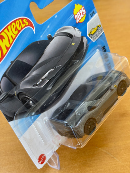 Hot Wheels Mainline / Ferrari SF90 Stredale / 2025 HW: Factory Fresh 5/5 GREY Short Card