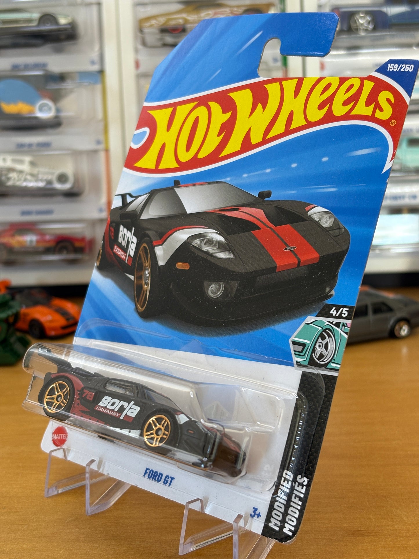 Hot Wheels Mainline / Ford GT / 2025 HW Modified 4/5