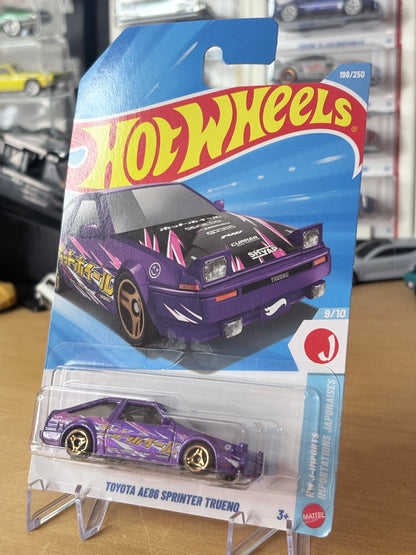 Hot Wheels Toyota AE86 Sprinter Trueno | 2026 J-Imports 9/10 Mainline