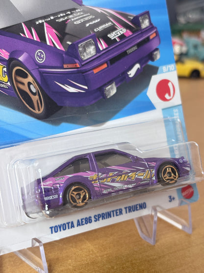 Hot Wheels Toyota AE86 Sprinter Trueno | 2026 J-Imports 9/10 Mainline