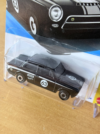 Hot Wheels Lotus Cortina | 2026 HW Euro 3/10 Mainline BLACK