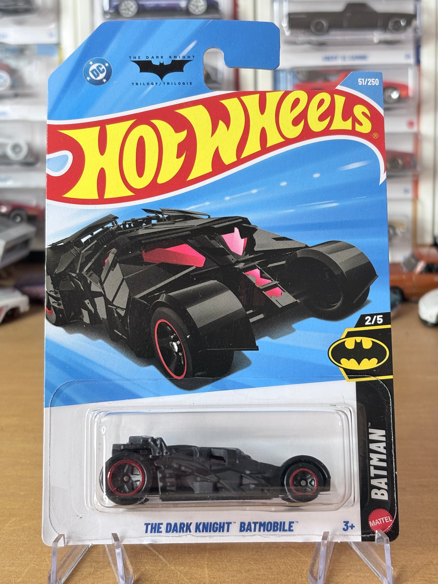Hot Wheels The Dark Knight Batmobile | 2026 Batman 2/5 BLACK