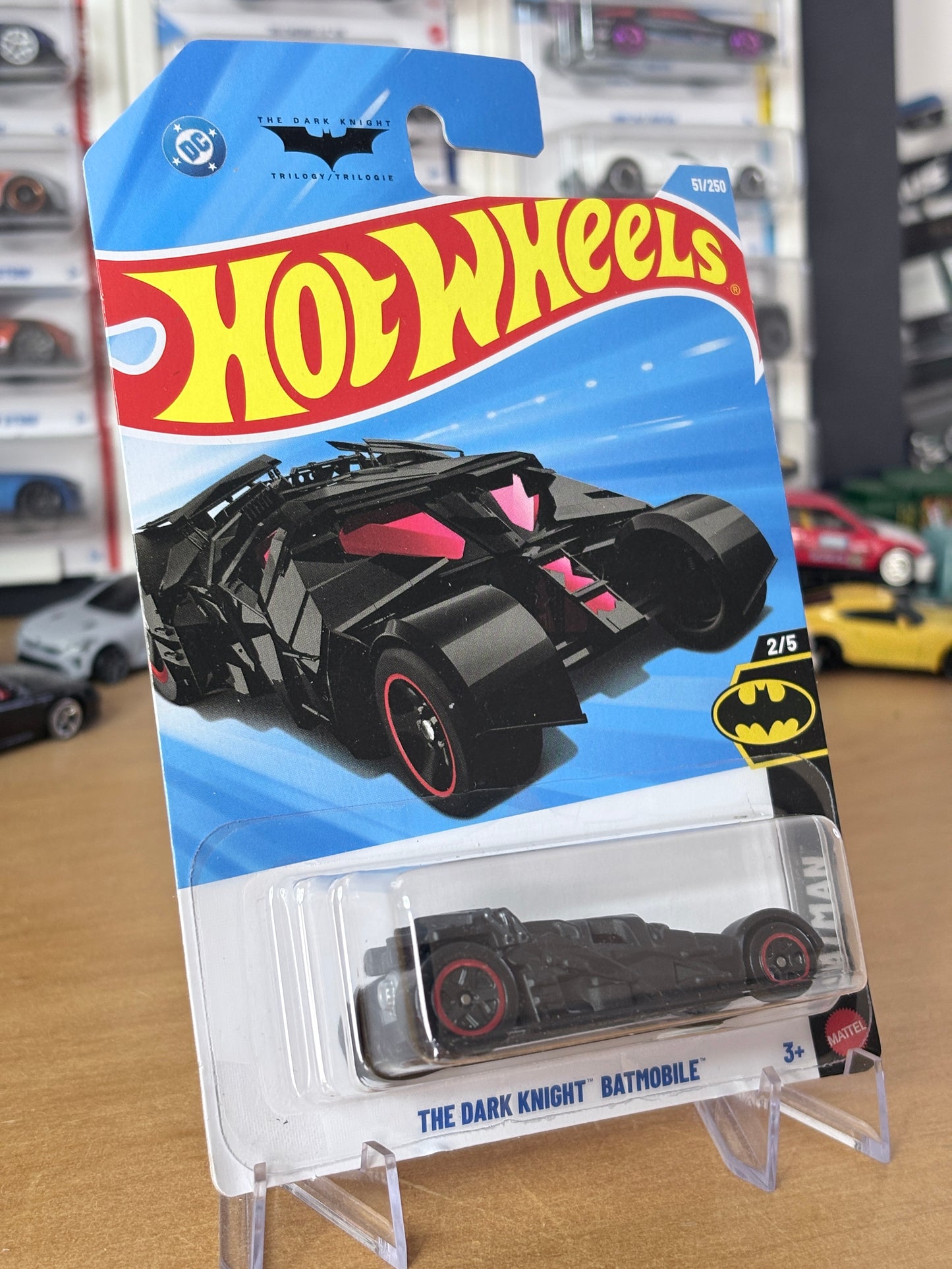 Hot Wheels The Dark Knight Batmobile | 2026 Batman 2/5 BLACK