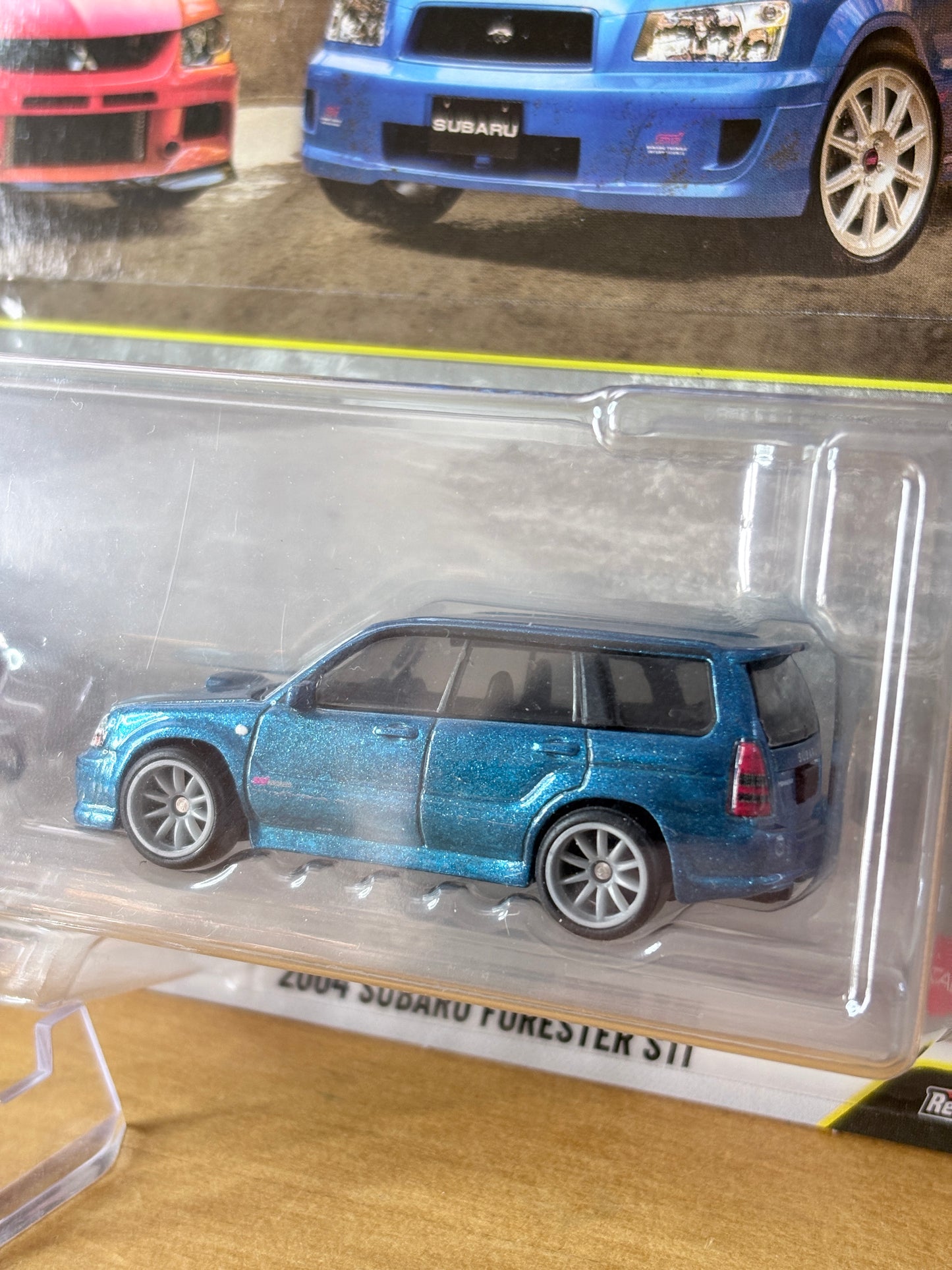 Hot Wheels Premium 2005 Mitsubishi Lancer Wagon & 2005 Subaru Forester STI | 2026 Car Culture Two Pack