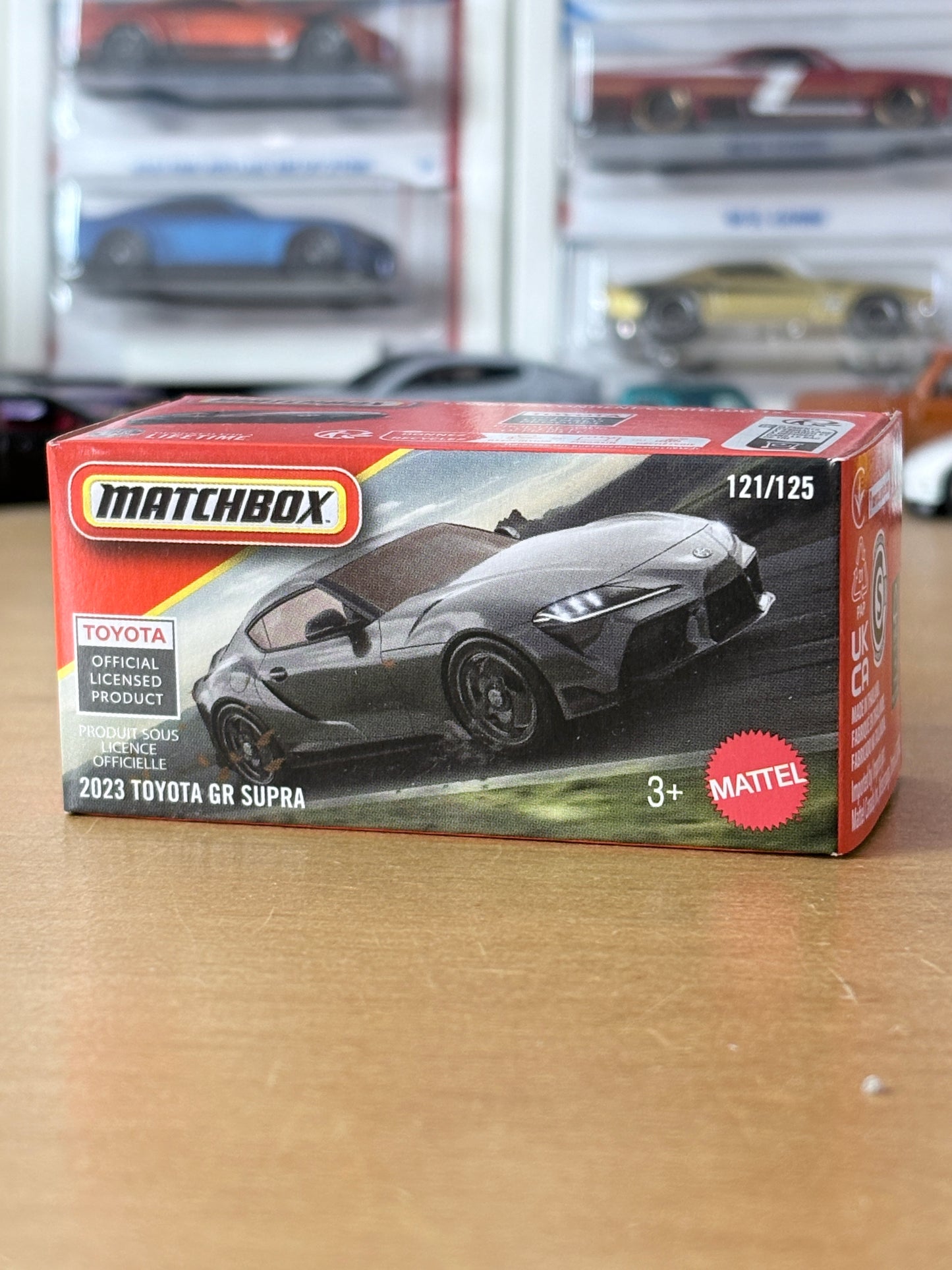 Matchbox Mainline 2023 Toyota GR Supra | 2026 121/125 Boxed Toyota Official