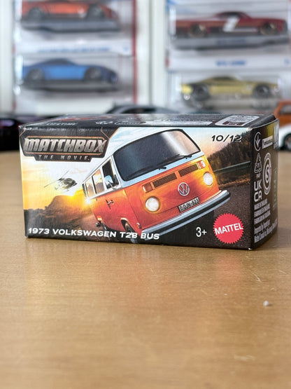 Matchbox Mainline 1973 Volkswagen T2B Bus | 2026 10/12 Boxed Matchbox The Movie