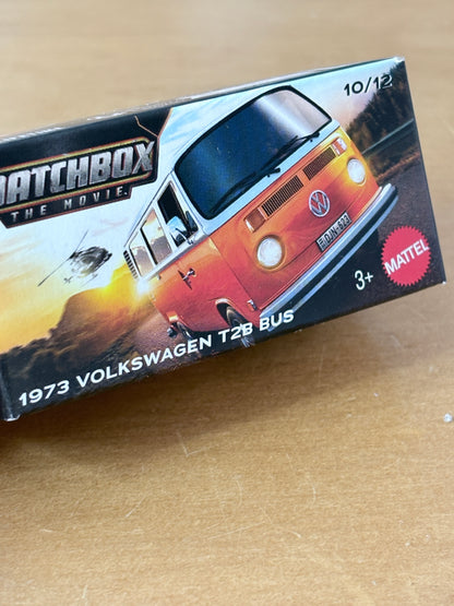 Matchbox Mainline 1973 Volkswagen T2B Bus | 2026 10/12 Boxed Matchbox The Movie