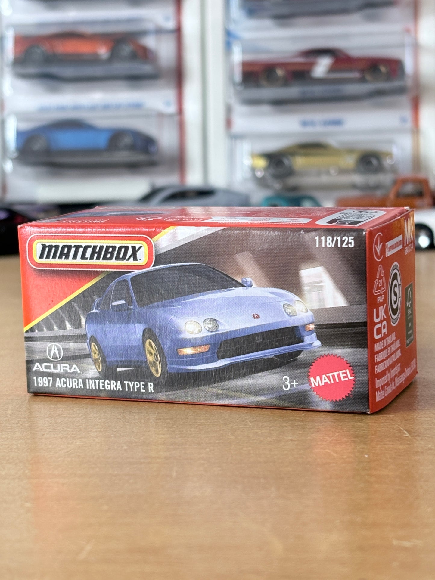 Matchbox Mainline 1997 Acura Integra Type R | 2026 118/125 Boxed Acura Official