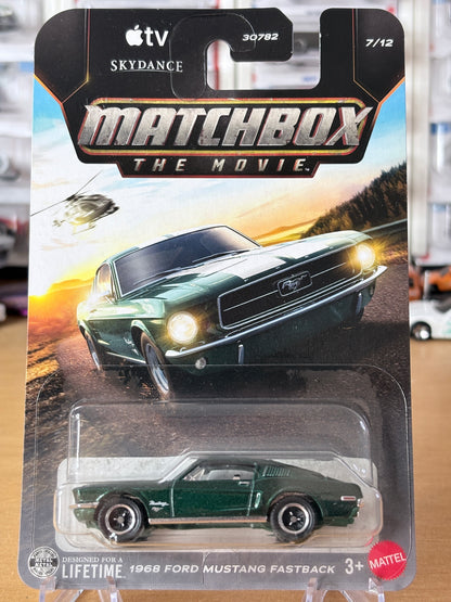 Matchbox Mainline 1968 Ford Mustang Fastback | 2026 7/12 Matchbox The Movie