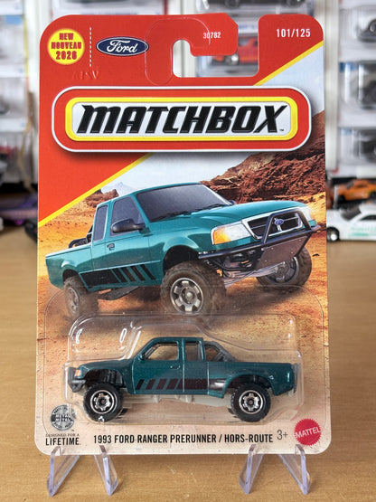 Matchbox Mainline 1993 Ford Ranger Prerunner | 2026 101/125 Matchbox