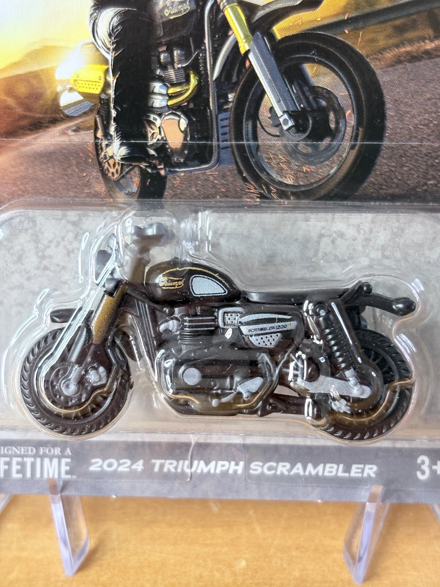 Matchbox Mainline 2024 Triumph Scrambler | 2026 4/12 Matchbox The Movie