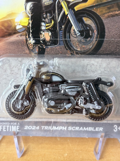 Matchbox Mainline 2024 Triumph Scrambler | 2026 4/12 Matchbox The Movie