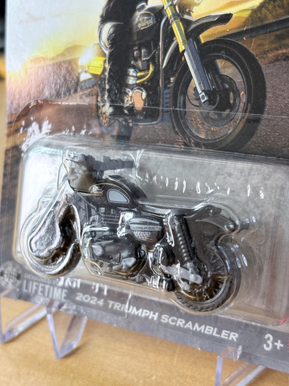Matchbox Mainline 2024 Triumph Scrambler | 2026 4/12 Matchbox The Movie