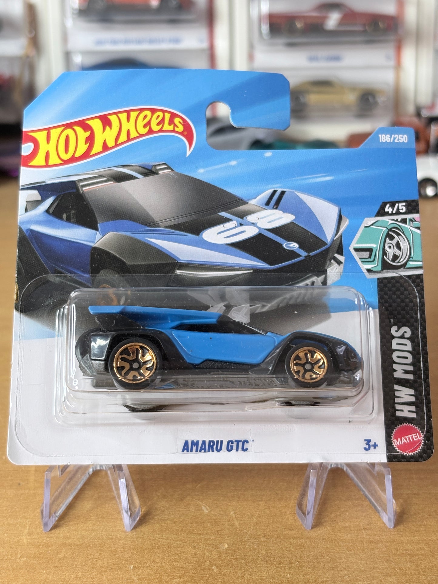 Hot Wheels Amaru GTC | 2026 HM Mods 4/5 Mainline Treasure Hunt Short Card