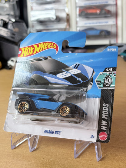 Hot Wheels Amaru GTC | 2026 HM Mods 4/5 Mainline Treasure Hunt Short Card