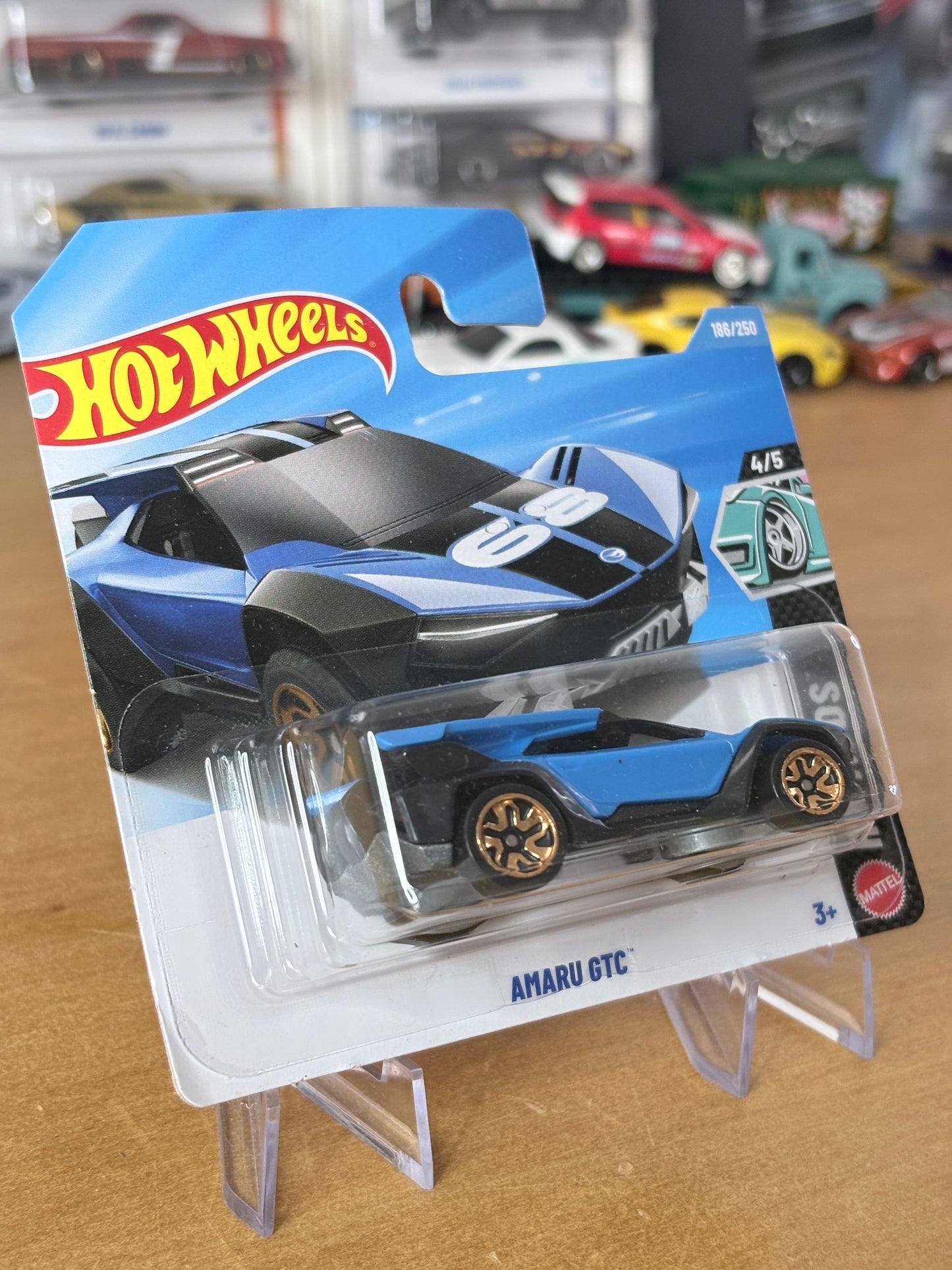 Hot Wheels Amaru GTC | 2026 HM Mods 4/5 Mainline Treasure Hunt Short Card