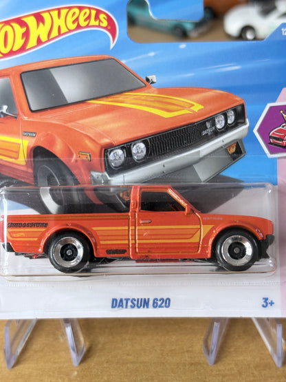 Hot Wheels Datsun 620 | 2026 Compact Kings 6/10 Mainline Short Card