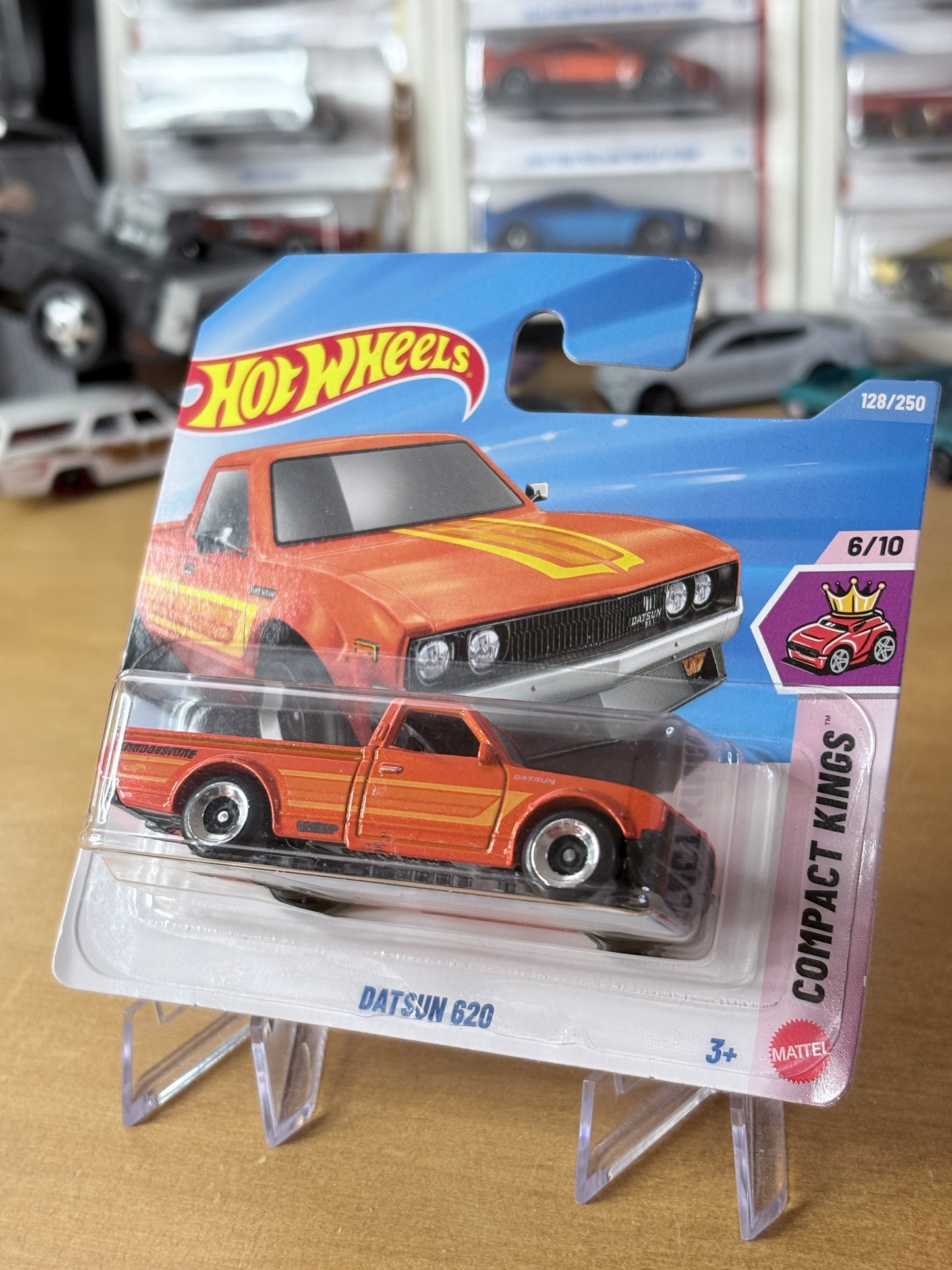 Hot Wheels Datsun 620 | 2026 Compact Kings 6/10 Mainline Short Card