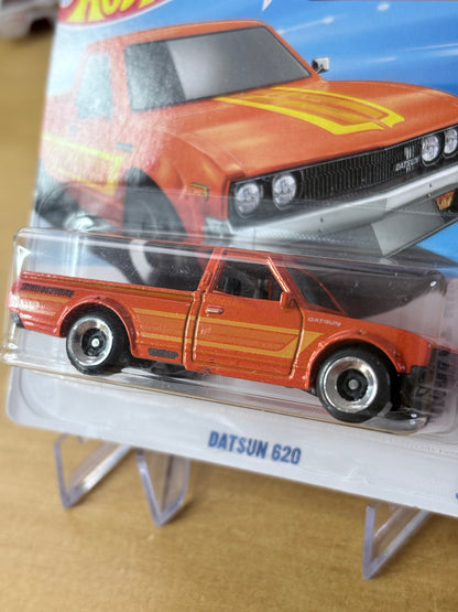 Hot Wheels Datsun 620 | 2026 Compact Kings 6/10 Mainline Short Card